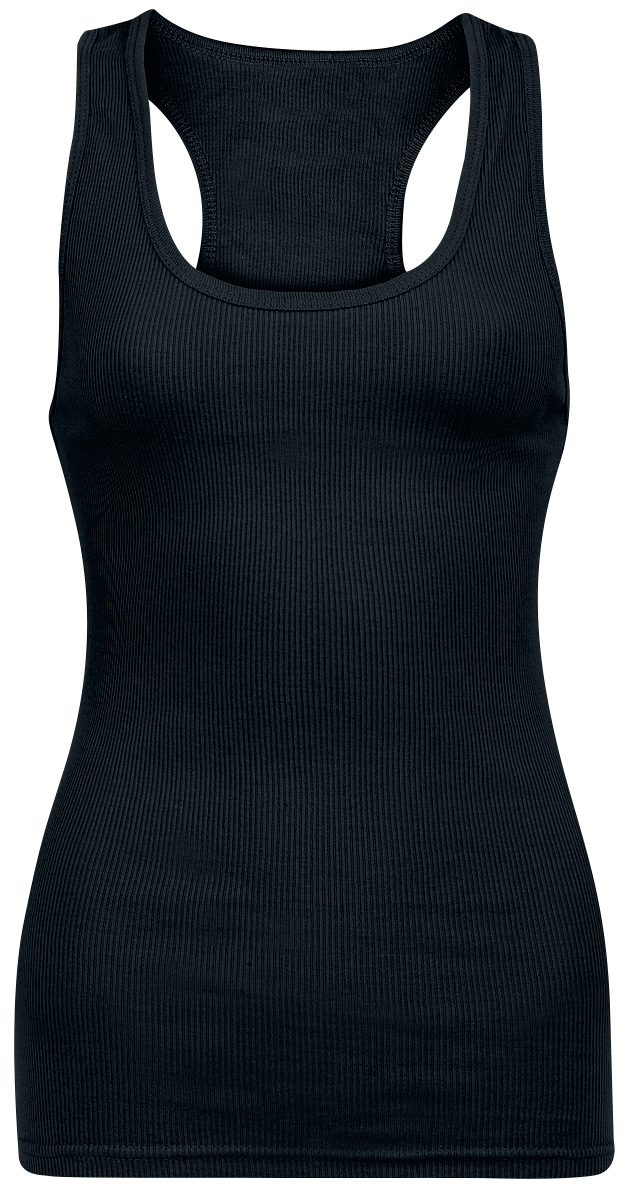 Top - Racerback-Top - XS bis XL - für Damen - Größe XL - schwarz - Frauen - female