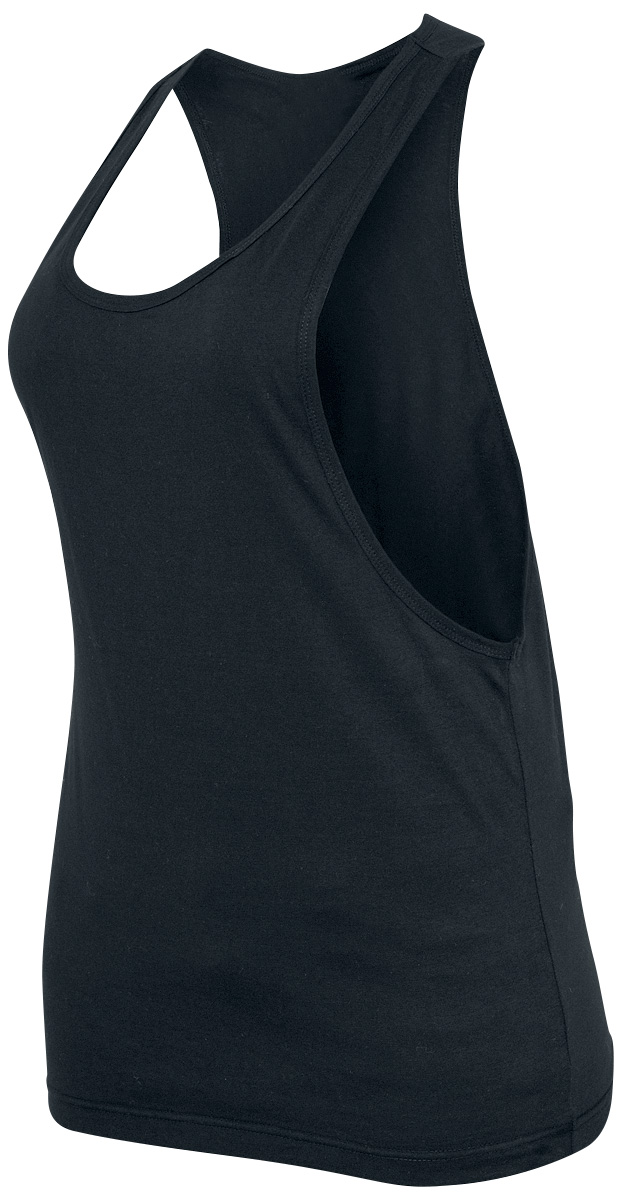 Top - Loose Tank - XS bis XL - für Damen - Größe XL - schwarz - Frauen - female