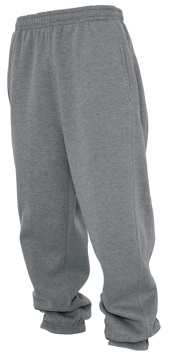 Levně Urban Classics Sweatpants Tepláky šedá